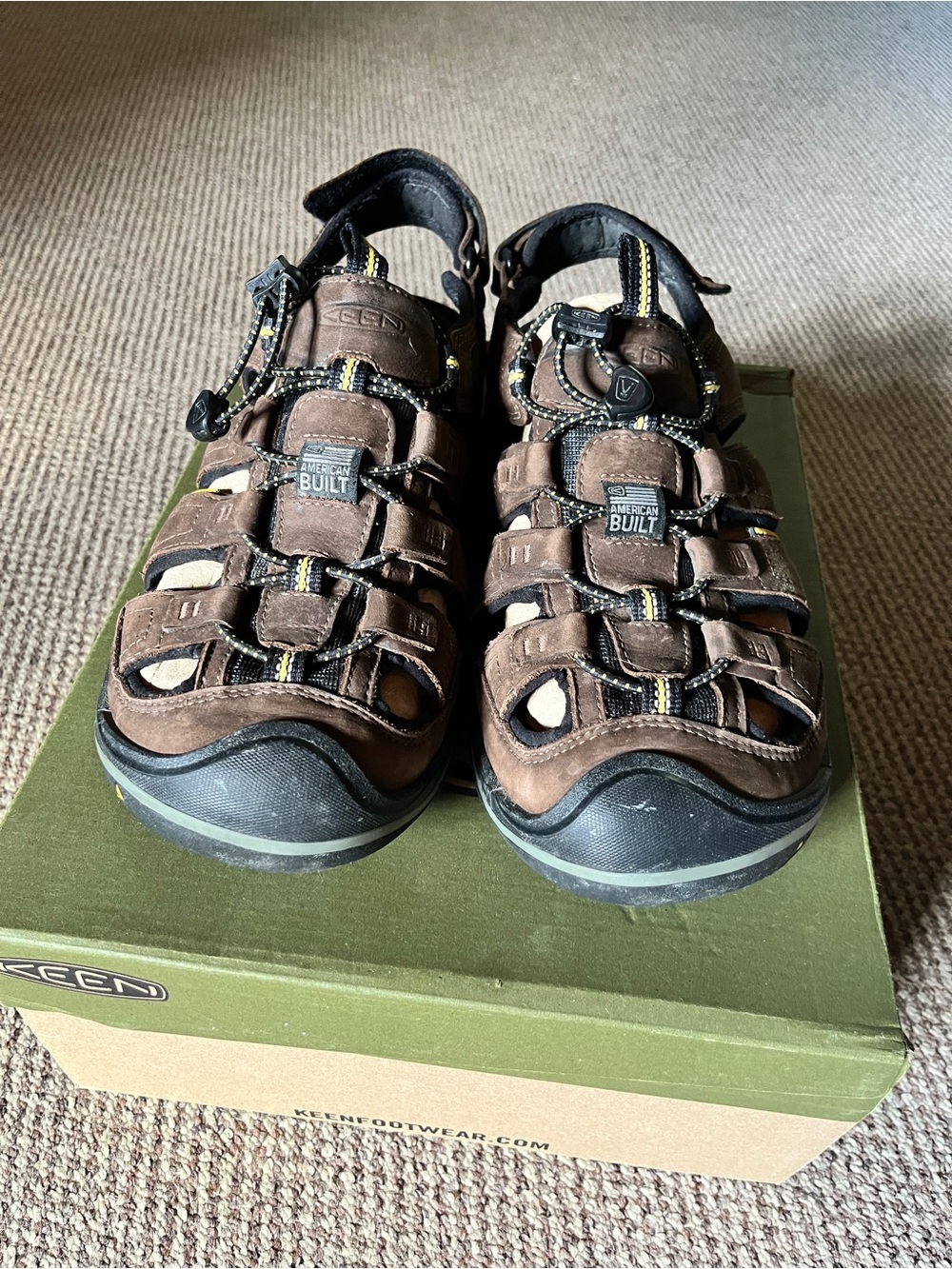 Keen Mens Brown Sandals